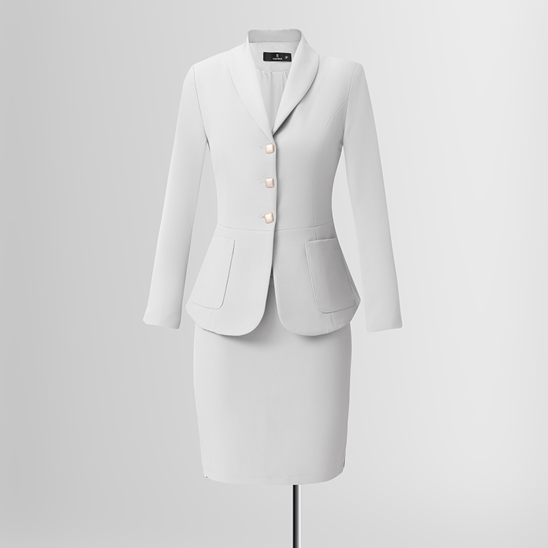 High end single breasted suit set for women 2025 early autumn new slim fit and slimming temperament goddess style commuter suit High end single breasted suit set for women 2025 early autumn new slim fit and slimming temperament goddess style commuter suit