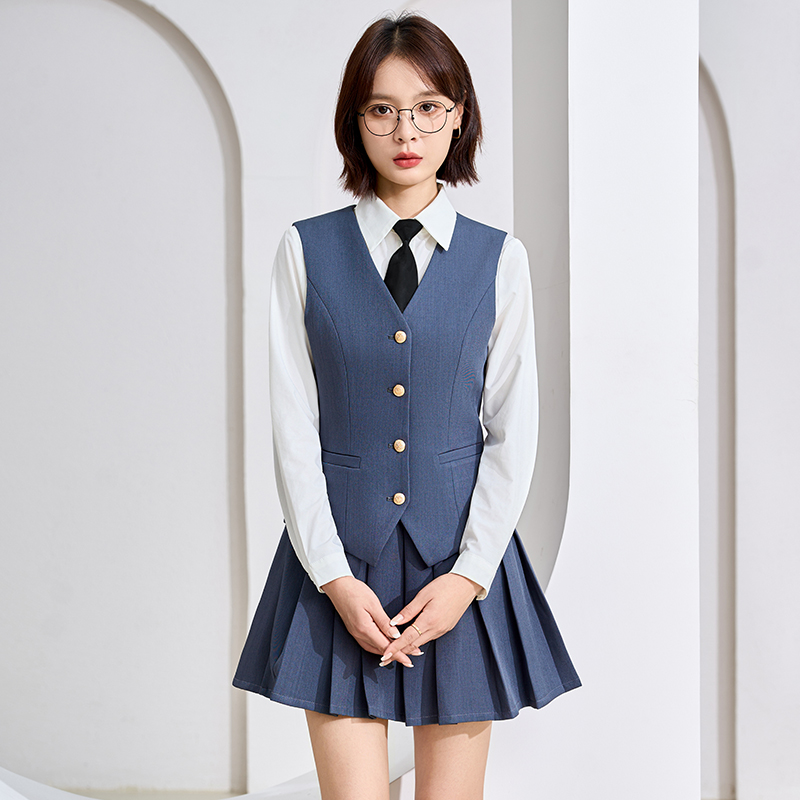 2025 high-end single breasted vest set for women's autumn slimming and slimming commuting formal wear, with a V-neck vest as the base layer 2025 high-end single breasted vest set for women's autumn slimming and slimming commuting formal wear, with a V-neck vest as the base layer
