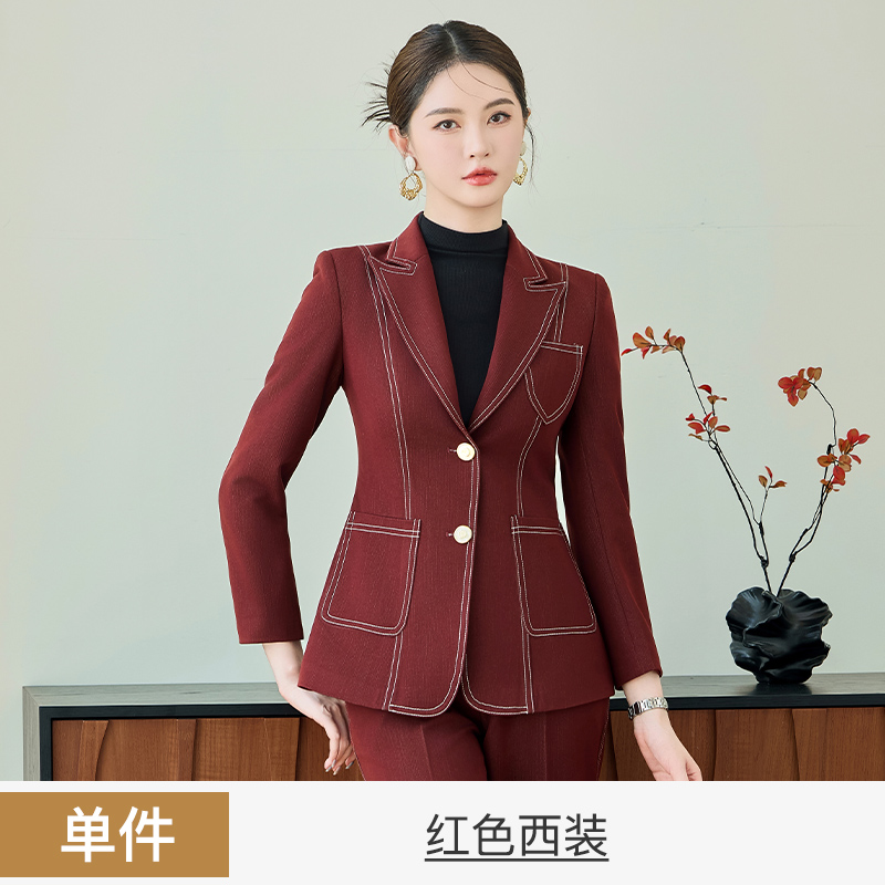 Design sense slim fit professional suit set for women 2025 early autumn new style simple and capable temperament commuting formal suit Design sense slim fit professional suit set for women 2025 early autumn new style simple and capable temperament commuting formal suit