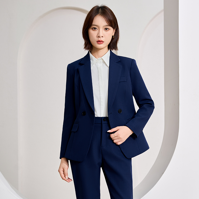 High end professional women's gray suit pants 2025 early autumn new style simple and capable commuting suit High end professional women's gray suit pants 2025 early autumn new style simple and capable commuting suit