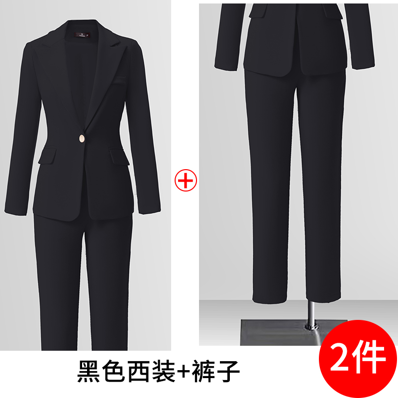 One button slim fit suit for women in autumn and winter of 2025, new style with simple and capable temperament, goddess style commuter suit One button slim fit suit for women in autumn and winter of 2025, new style with simple and capable temperament, goddess style commuter suit