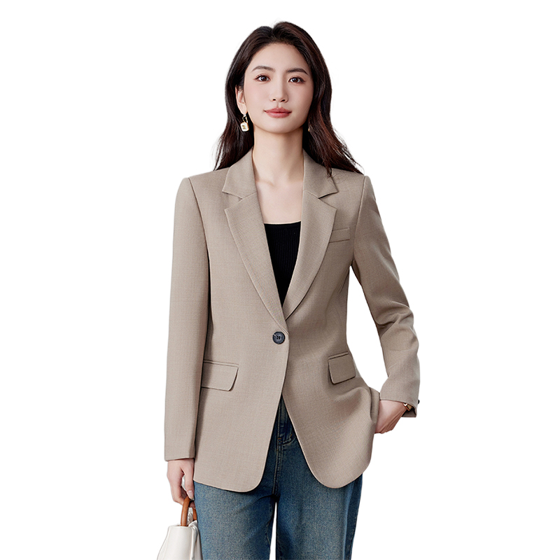 Fashion suit jacket for women in Spring and Autumn 2025, new high-end style, casual and slim fit, Korean version small suit for slimming Fashion suit jacket for women in Spring and Autumn 2025, new high-end style, casual and slim fit, Korean version small suit for slimming