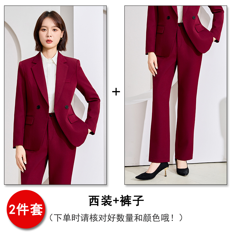 High end professional women's gray suit pants 2025 early autumn new style simple and capable commuting suit High end professional women's gray suit pants 2025 early autumn new style simple and capable commuting suit