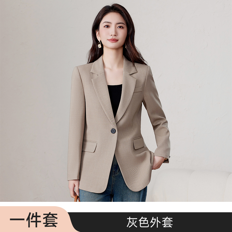 Fashion suit jacket for women in Spring and Autumn 2025, new high-end style, casual and slim fit, Korean version small suit for slimming Fashion suit jacket for women in Spring and Autumn 2025, new high-end style, casual and slim fit, Korean version small suit for slimming