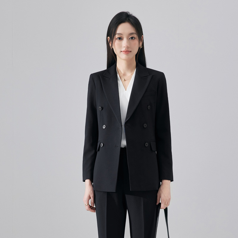 Commuting professional women's suit set 2025 autumn new style simple and capable temperament goddess style formal work clothes Commuting professional women's suit set 2025 autumn new style simple and capable temperament goddess style formal work clothes