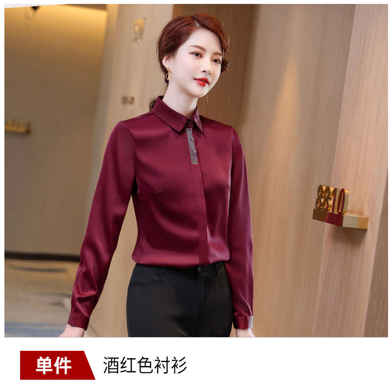 Autumn and Winter New Velvet Thickened Shirt for Women 2025 New Casual Versatile Simple Style Interior Bottom Shirt Autumn and Winter New Velvet Thickened Shirt for Women 2025 New Casual Versatile Simple Style Interior Bottom Shirt