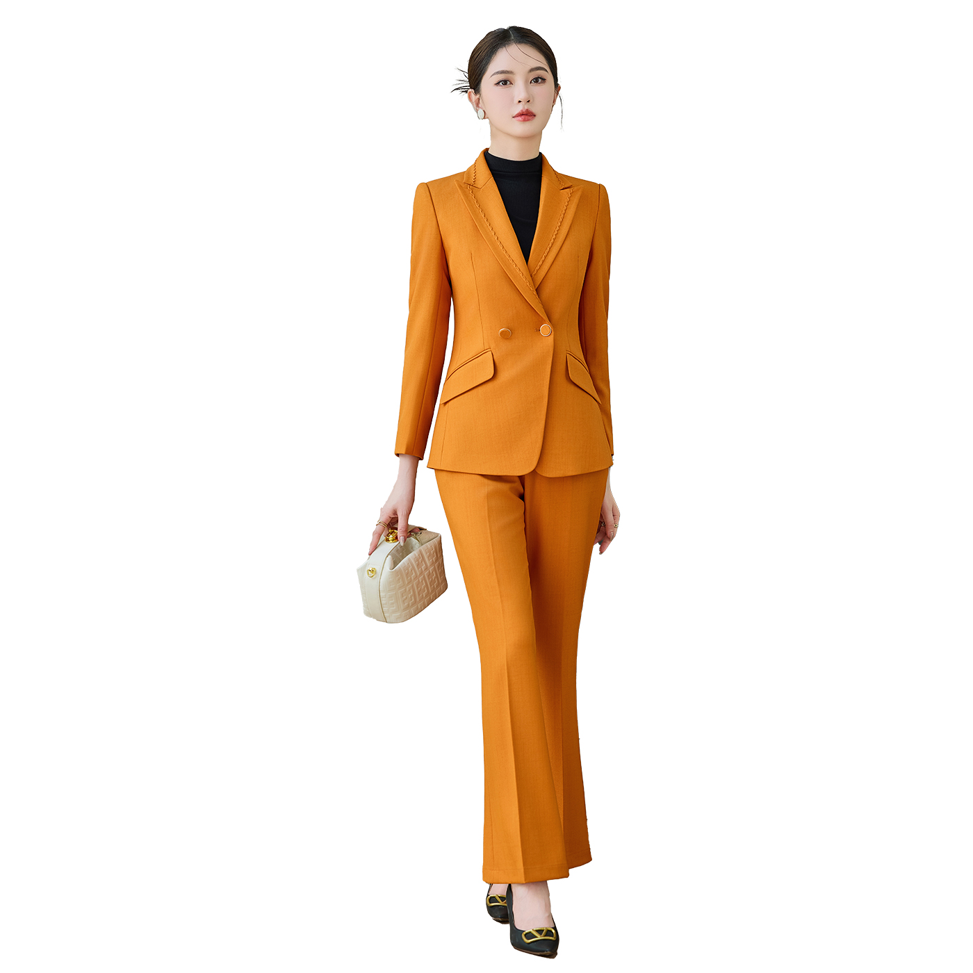 Capable temperament goddess style commuting suit set for women 2025 early autumn new design sense high-end professional work clothes Capable temperament goddess style commuting suit set for women 2025 early autumn new design sense high-end professional work clothes