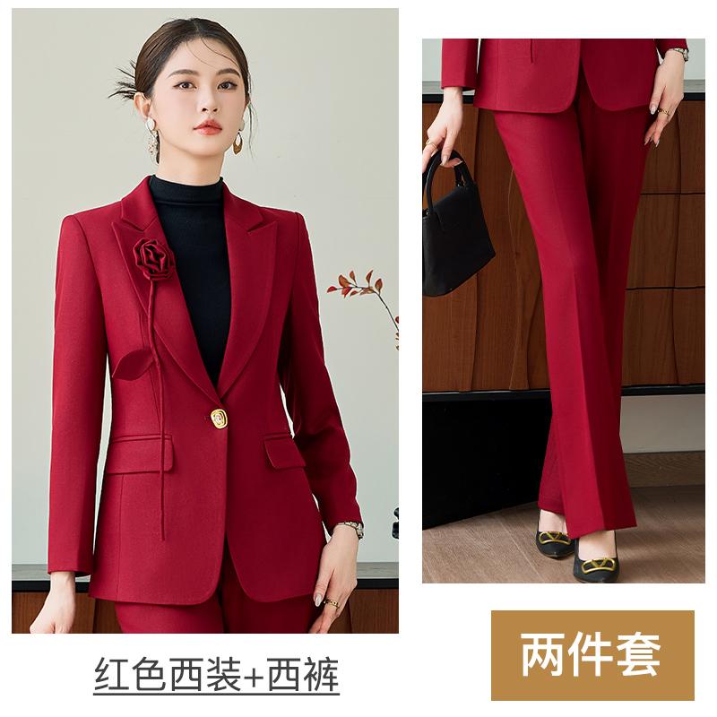 Unique design, high-end suit set, women's early autumn new style, fashionable and simple temperament, goddess style commuting work clothes Unique design, high-end suit set, women's early autumn new style, fashionable and simple temperament, goddess style commuting work clothes