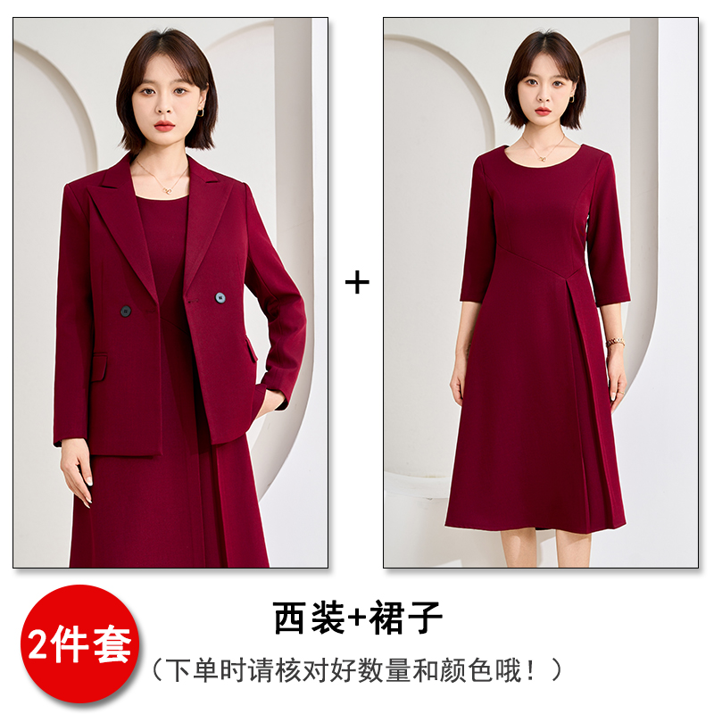 Strap up waist slimming gray suit for women in the autumn of 2025, with a sense of luxury, professional work clothes, commuting suits Strap up waist slimming gray suit for women in the autumn of 2025, with a sense of luxury, professional work clothes, commuting suits