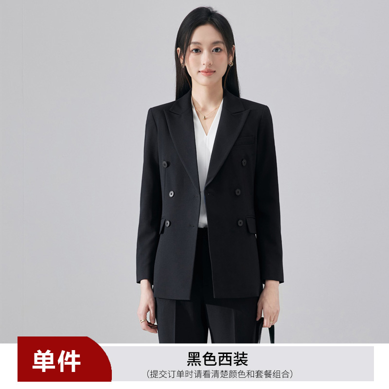 Commuting professional women's suit set 2025 autumn new style simple and capable temperament goddess style formal work clothes Commuting professional women's suit set 2025 autumn new style simple and capable temperament goddess style formal work clothes