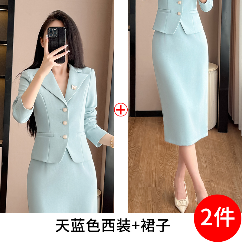 Mingyuan Xiaoxiangfeng Short Coat for Women 2025 Early Autumn Design Sense, niche temperament, goddess style suit, skirt set Mingyuan Xiaoxiangfeng Short Coat for Women 2025 Early Autumn Design Sense, niche temperament, goddess style suit, skirt set