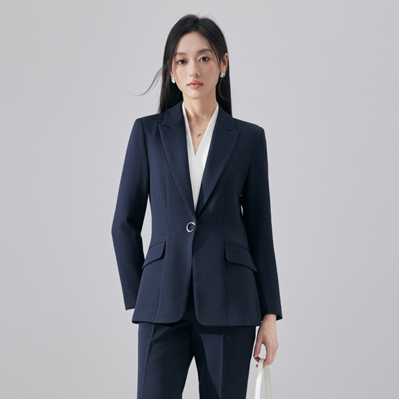 2025 Design Sense High end Grey Suit Jacket Women's Autumn New Style Slimming and Slimming Style Professional Suit Set 2025 Design Sense High end Grey Suit Jacket Women's Autumn New Style Slimming and Slimming Style Professional Suit Set