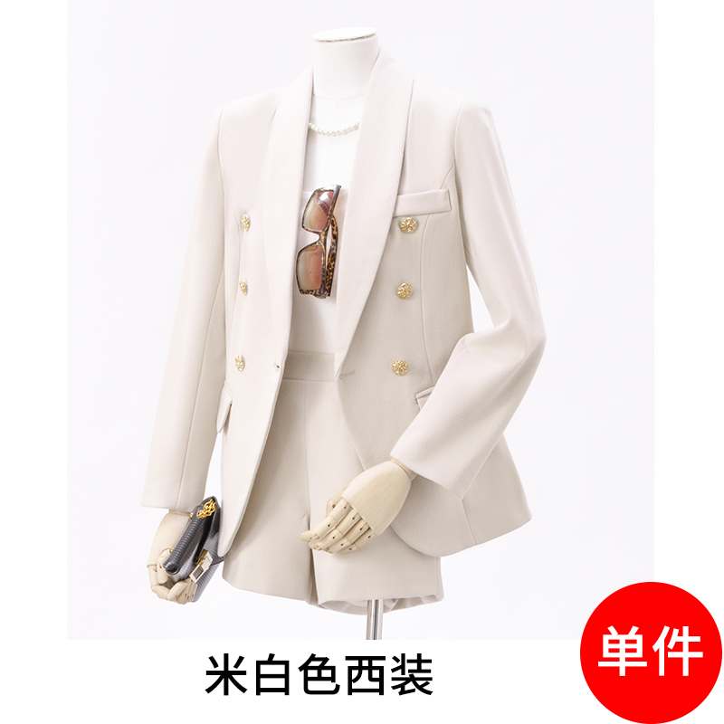Advanced coffee colored suit set for women in autumn and winter of 2025, new simple and capable temperament, goddess style commuting suit Advanced coffee colored suit set for women in autumn and winter of 2025, new simple and capable temperament, goddess style commuting suit