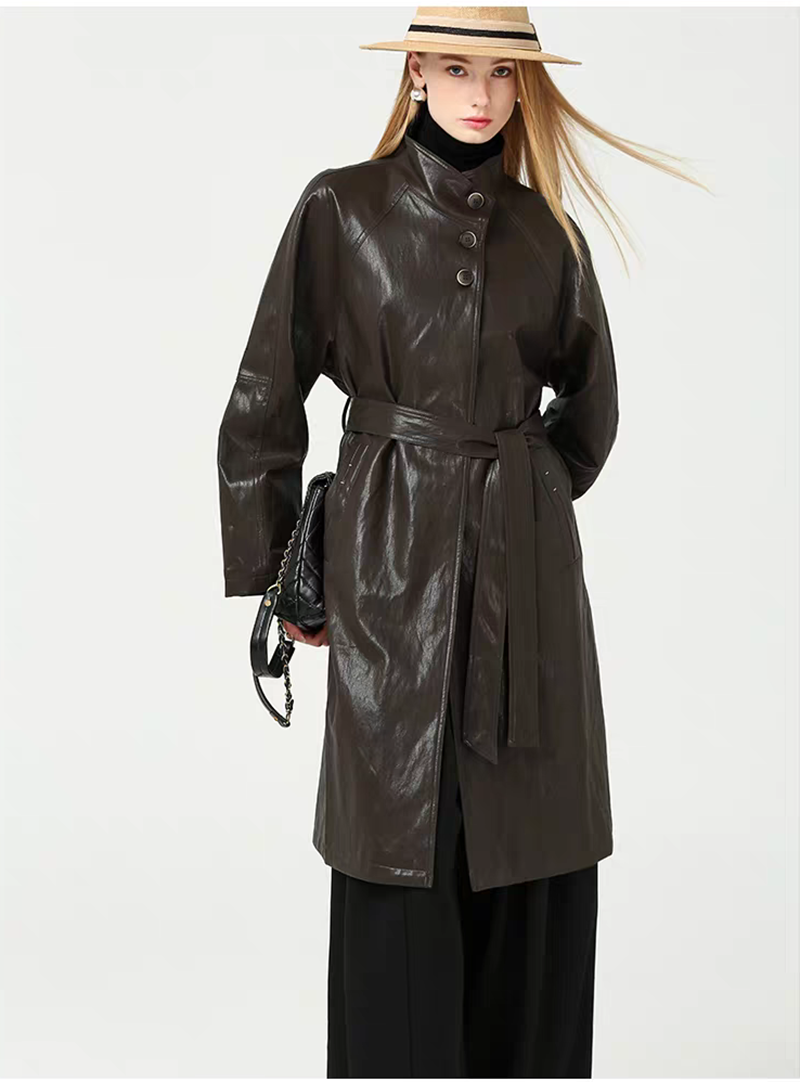 Official image: Simple and cool PU leather windbreaker, retro leather jacket Official image: Simple and cool PU leather windbreaker, retro leather jacket