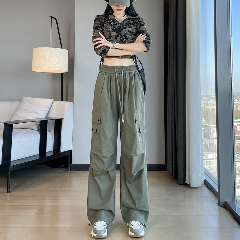 Boyfriend's work pants, women's clothing, autumn 2025 new style, fashionable and simple temperament, design sense, niche and versatile pants