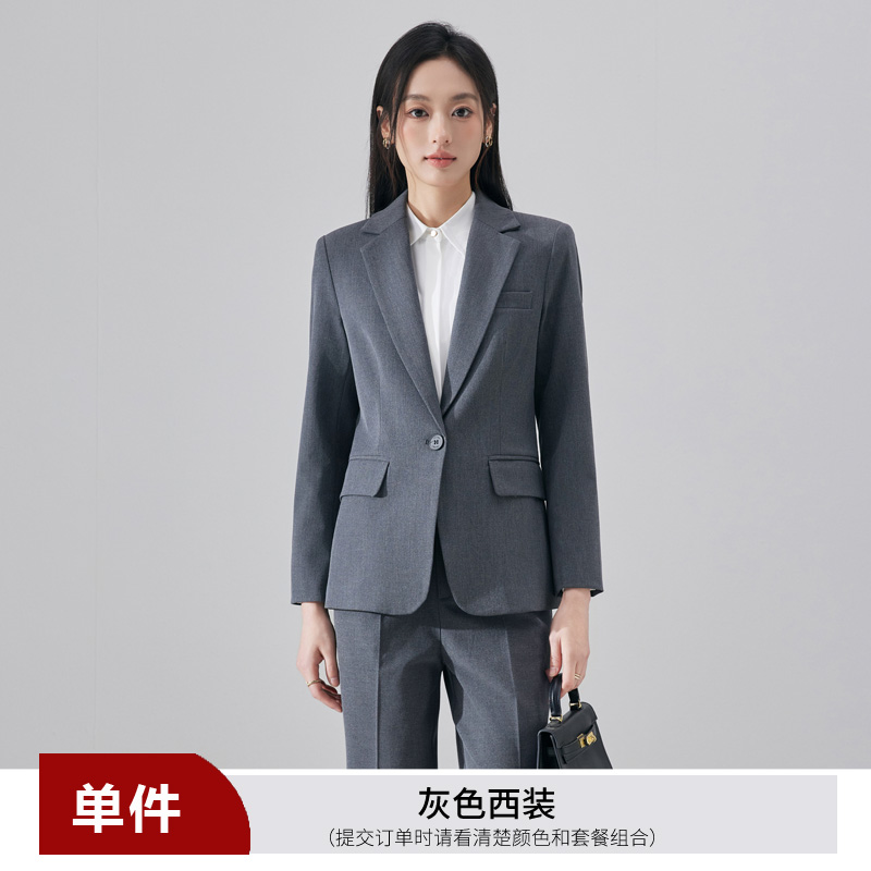 Commuting slim fit one button suit set for women in the autumn of 2025, featuring a slimming and goddess like style commuting mini suit Commuting slim fit one button suit set for women in the autumn of 2025, featuring a slimming and goddess like style commuting mini suit