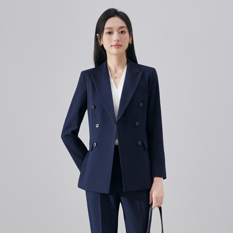 Commuting professional women's suit set 2025 autumn new style simple and capable temperament goddess style formal work clothes