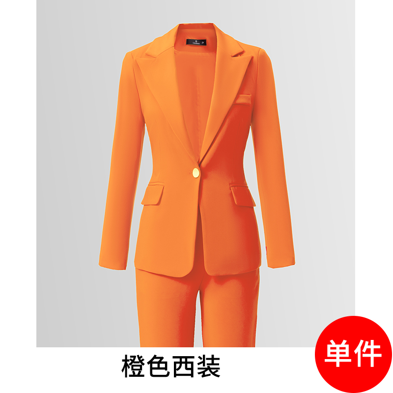 One button slim fit suit for women in autumn and winter of 2025, new style with simple and capable temperament, goddess style commuter suit One button slim fit suit for women in autumn and winter of 2025, new style with simple and capable temperament, goddess style commuter suit