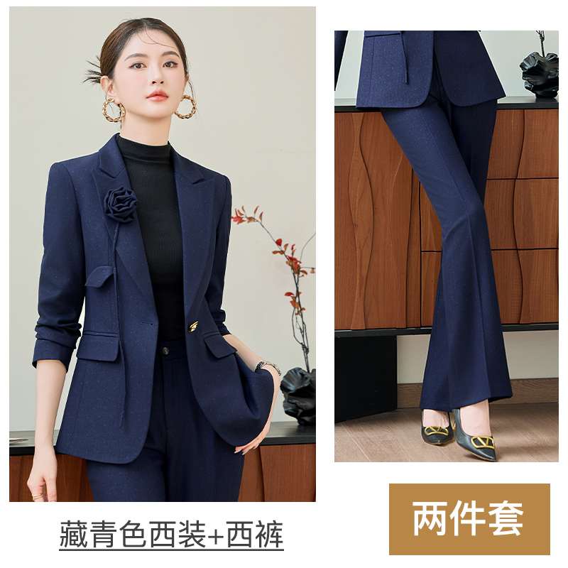 Unique design, high-end suit set, women's early autumn new style, fashionable and simple temperament, goddess style commuting work clothes Unique design, high-end suit set, women's early autumn new style, fashionable and simple temperament, goddess style commuting work clothes