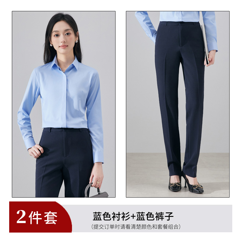 Professional formal attire with a base shirt for women in the autumn of 2025, a new slim fit and versatile long sleeved shirt with a slimming and slimming temperament Professional formal attire with a base shirt for women in the autumn of 2025, a new slim fit and versatile long sleeved shirt with a slimming and slimming temperament