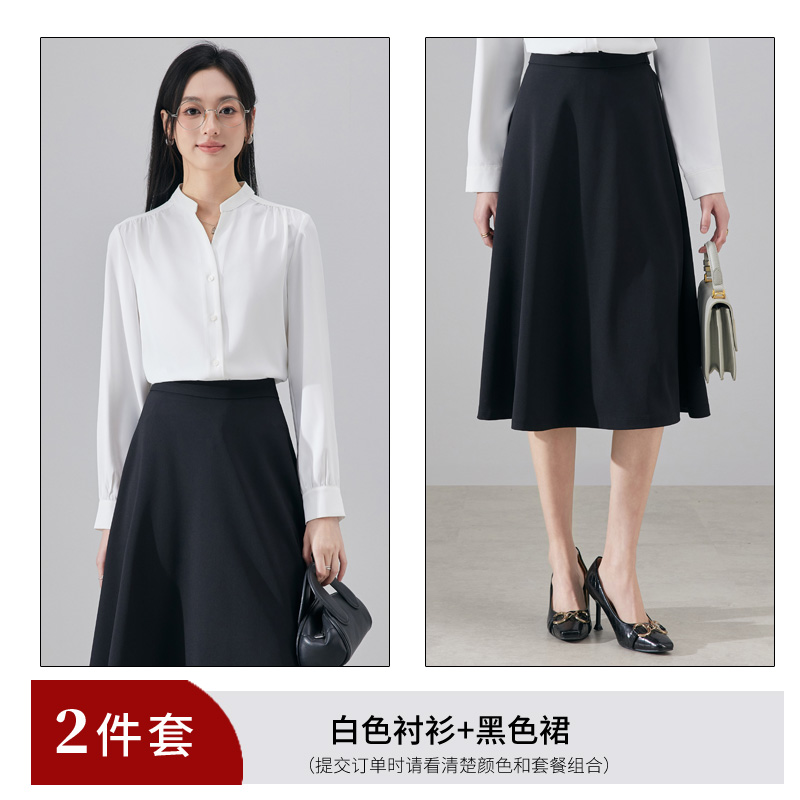 Fashionable and minimalist V-neck shirt, women's 2025 early autumn new design, niche temperament, versatile commuting shirt Fashionable and minimalist V-neck shirt, women's 2025 early autumn new design, niche temperament, versatile commuting shirt