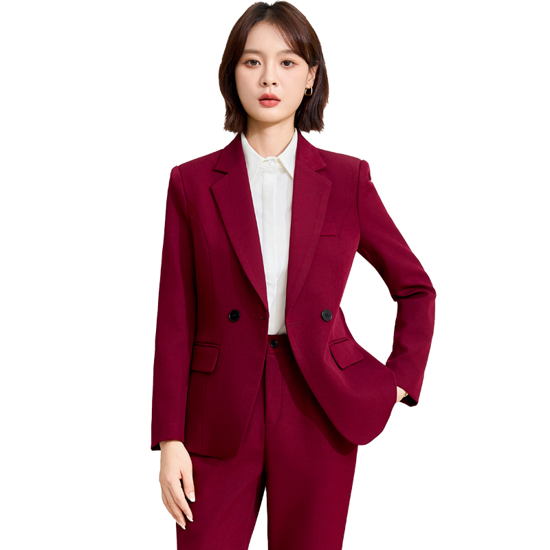 High end professional women's gray suit pants 2025 early autumn new style simple and capable commuting suit High end professional women's gray suit pants 2025 early autumn new style simple and capable commuting suit