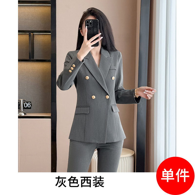 High end professional formal suit, pants set, women's autumn new style design, temperament, goddess style commuting work clothes High end professional formal suit, pants set, women's autumn new style design, temperament, goddess style commuting work clothes