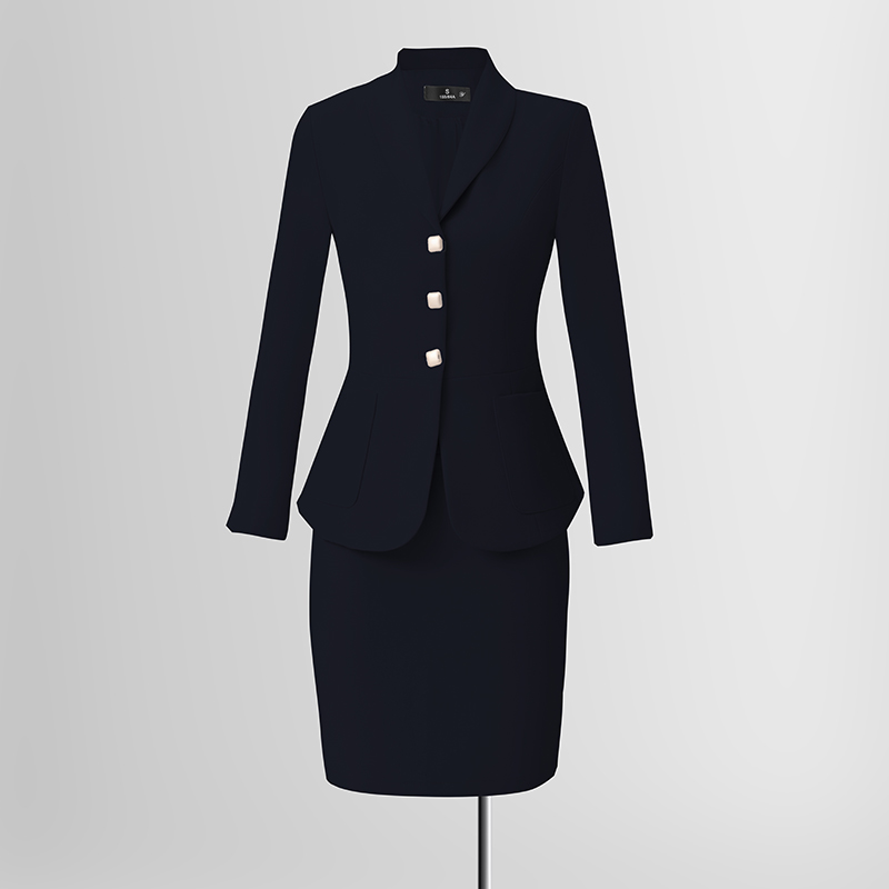 High end single breasted suit set for women 2025 early autumn new slim fit and slimming temperament goddess style commuter suit High end single breasted suit set for women 2025 early autumn new slim fit and slimming temperament goddess style commuter suit