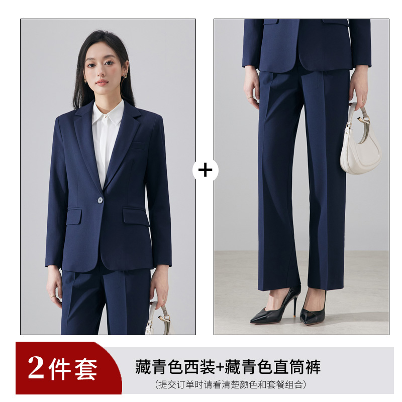 Commuting slim fit one button suit set for women in the autumn of 2025, featuring a slimming and goddess like style commuting mini suit Commuting slim fit one button suit set for women in the autumn of 2025, featuring a slimming and goddess like style commuting mini suit