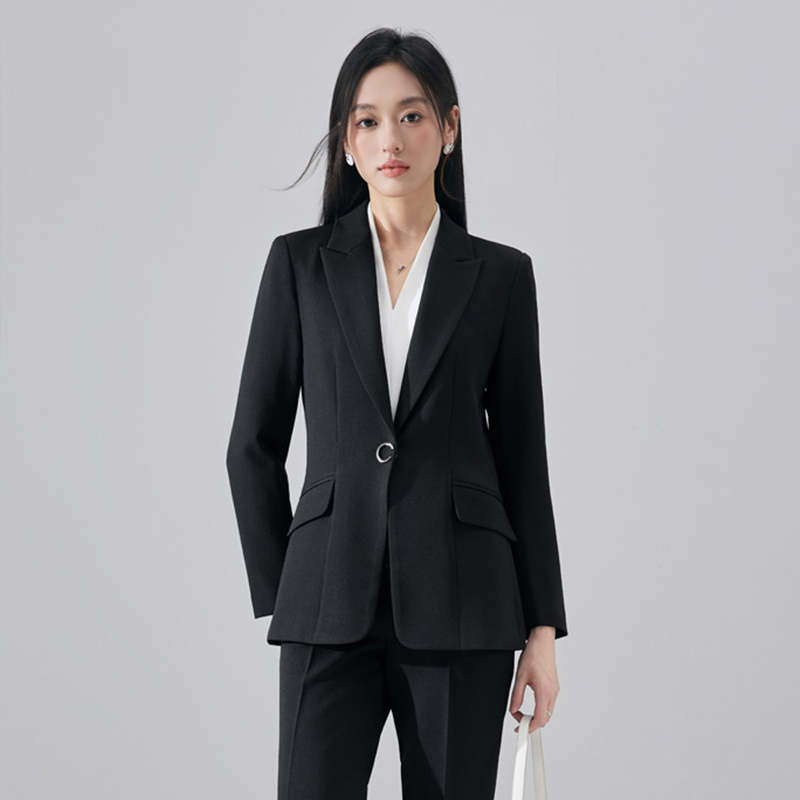 2025 Design Sense High end Grey Suit Jacket Women's Autumn New Style Slimming and Slimming Style Professional Suit Set 2025 Design Sense High end Grey Suit Jacket Women's Autumn New Style Slimming and Slimming Style Professional Suit Set