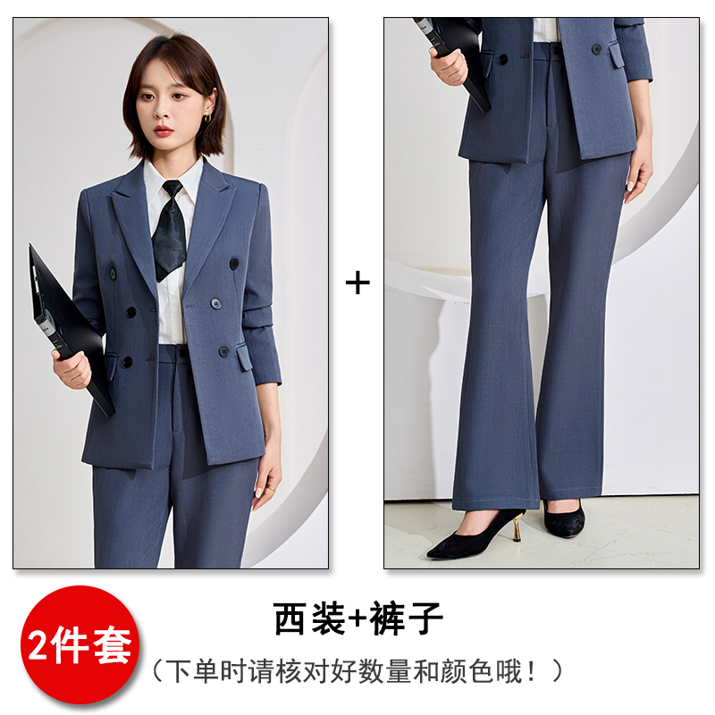 Thin black suit, vest pants, three piece set, professional women's clothing, 2025 autumn slim fit temperament, commuting work clothes Thin black suit, vest pants, three piece set, professional women's clothing, 2025 autumn slim fit temperament, commuting work clothes