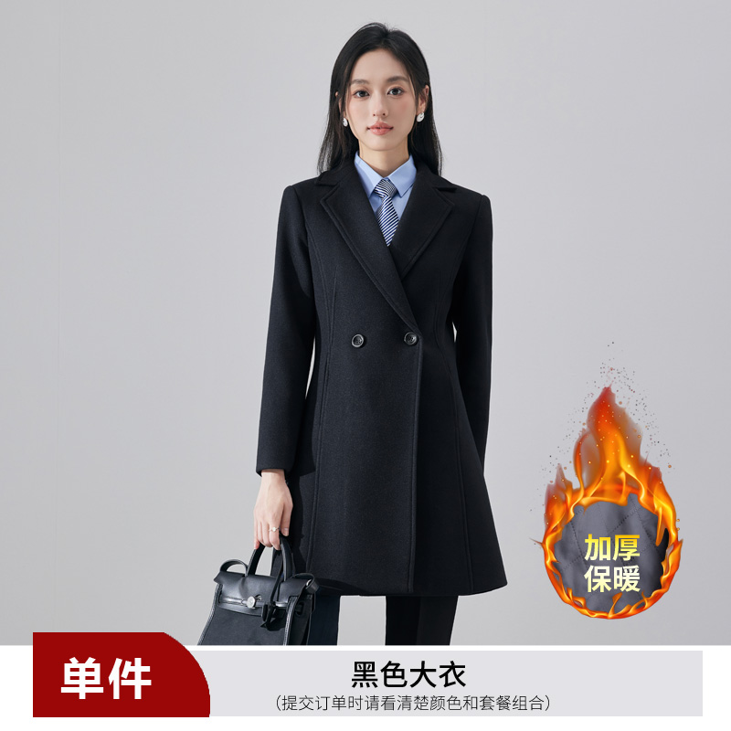 Winter thick and warm woolen coat for women, 2023 new high-end goddess style temperament slim fit long sleeved coat Winter thick and warm woolen coat for women, 2023 new high-end goddess style temperament slim fit long sleeved coat