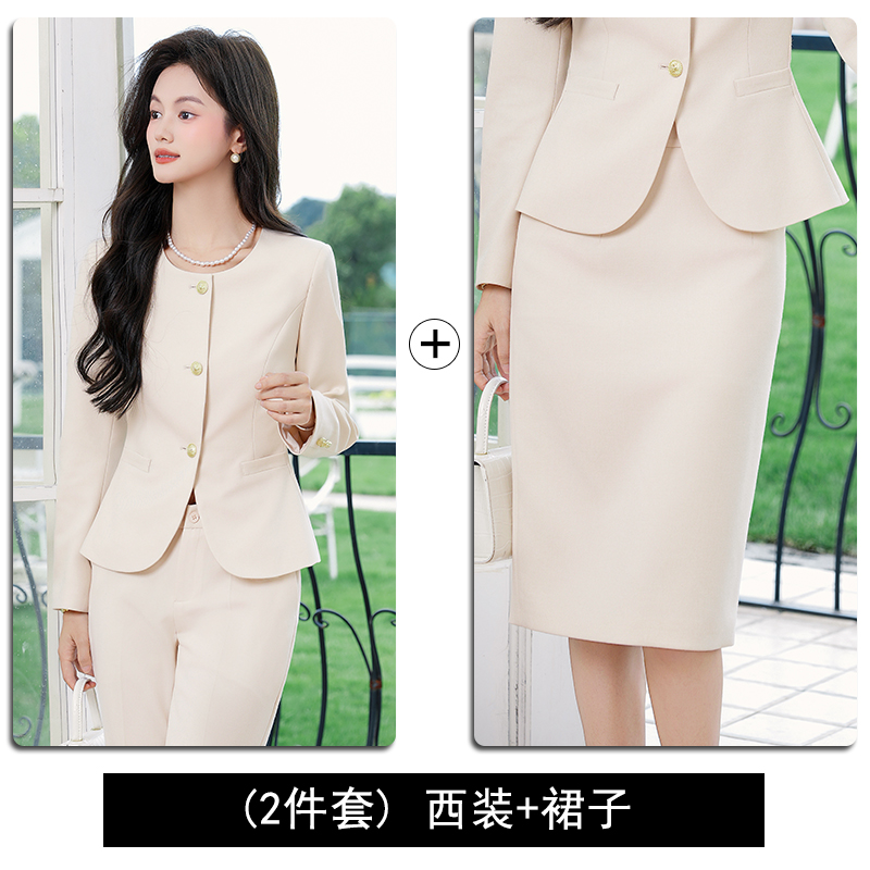 Ladies' temperament, black short jacket, women's 2025 early autumn new fashionable and simple OL casual small fragrant style suit set Ladies' temperament, black short jacket, women's 2025 early autumn new fashionable and simple OL casual small fragrant style suit set