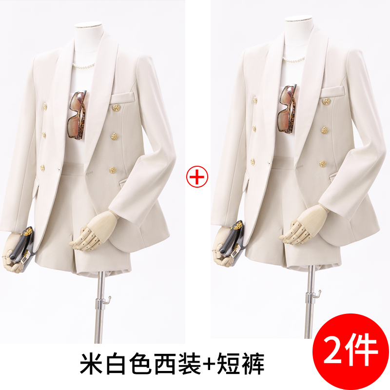 Advanced coffee colored suit set for women in autumn and winter of 2025, new simple and capable temperament, goddess style commuting suit Advanced coffee colored suit set for women in autumn and winter of 2025, new simple and capable temperament, goddess style commuting suit
