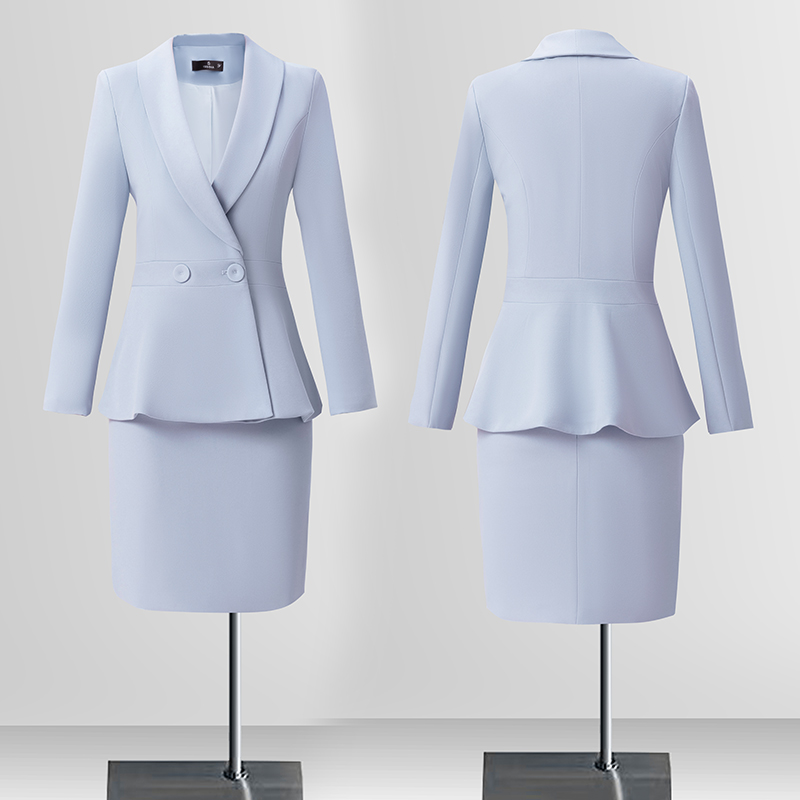 Goddess style professional suit set for women in early autumn 2025, simple and efficient commuting formal work clothes Goddess style professional suit set for women in early autumn 2025, simple and efficient commuting formal work clothes