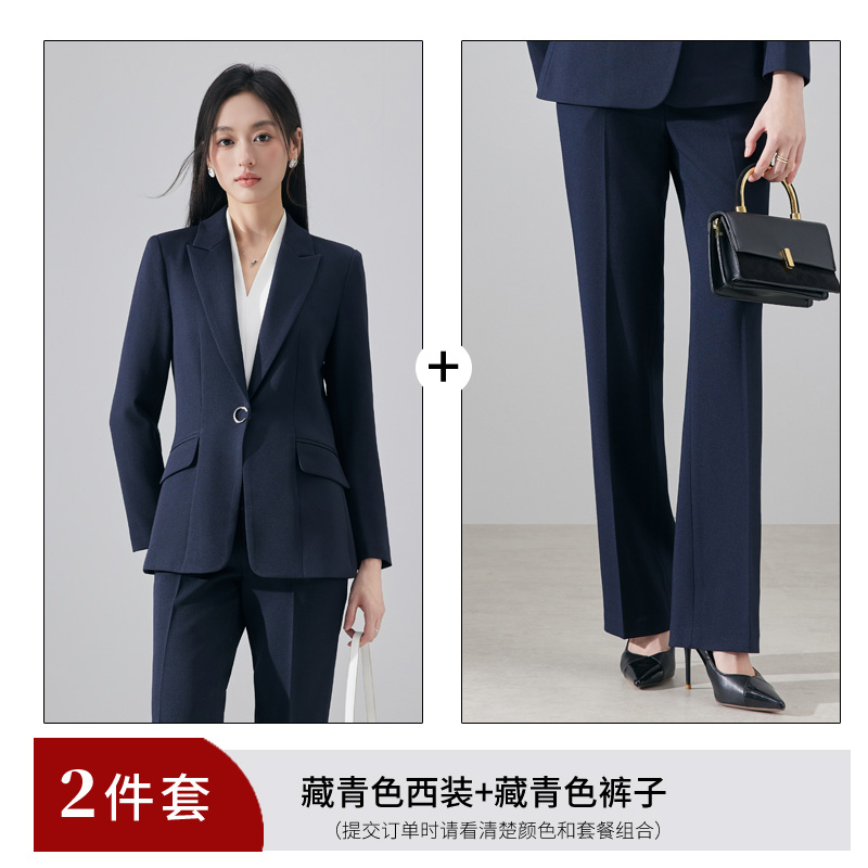 2025 Design Sense High end Grey Suit Jacket Women's Autumn New Style Slimming and Slimming Style Professional Suit Set 2025 Design Sense High end Grey Suit Jacket Women's Autumn New Style Slimming and Slimming Style Professional Suit Set