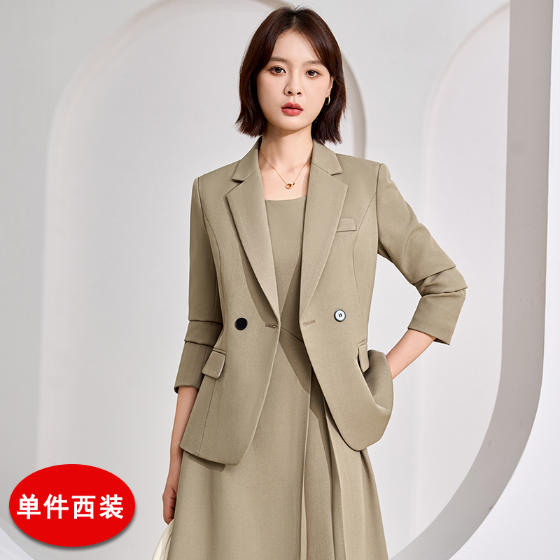 Fashionable and minimalist temperament, goddess style commuter suit jacket, women's early autumn new design, formal suit two-piece set Fashionable and minimalist temperament, goddess style commuter suit jacket, women's early autumn new design, formal suit two-piece set