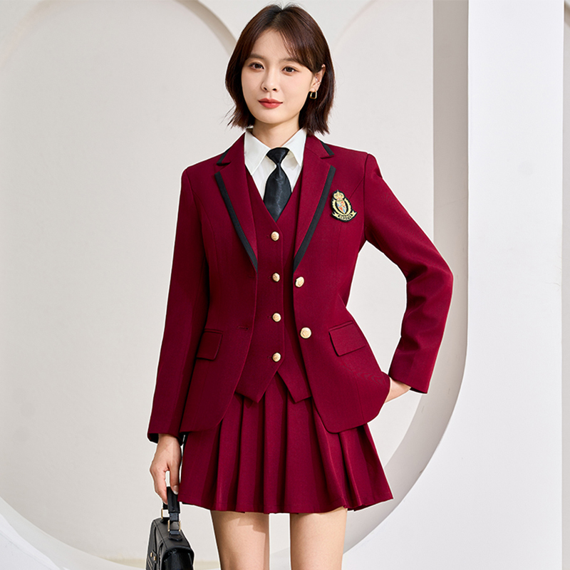 Long sleeved suit set for women in autumn 2025, new fashionable and simple temperament, goddess style commuting formal suit, professional suit