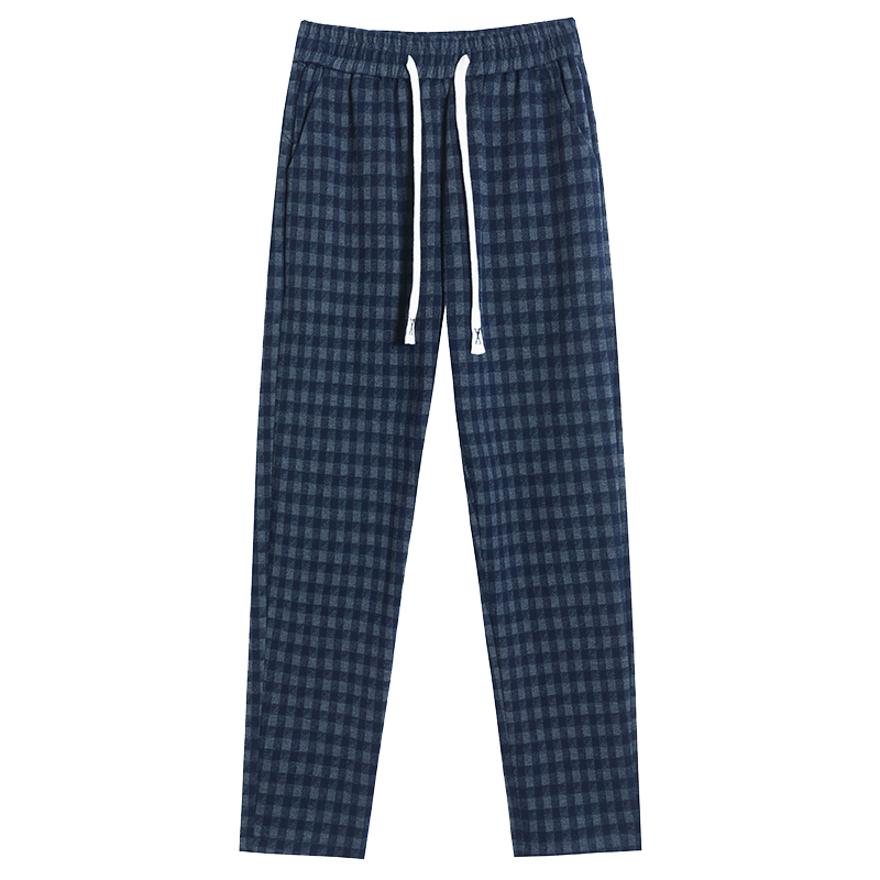 Small woolen casual pants for women in autumn 2025, with a simple temperament and OL casual versatile elastic waisted pants Small woolen casual pants for women in autumn 2025, with a simple temperament and OL casual versatile elastic waisted pants