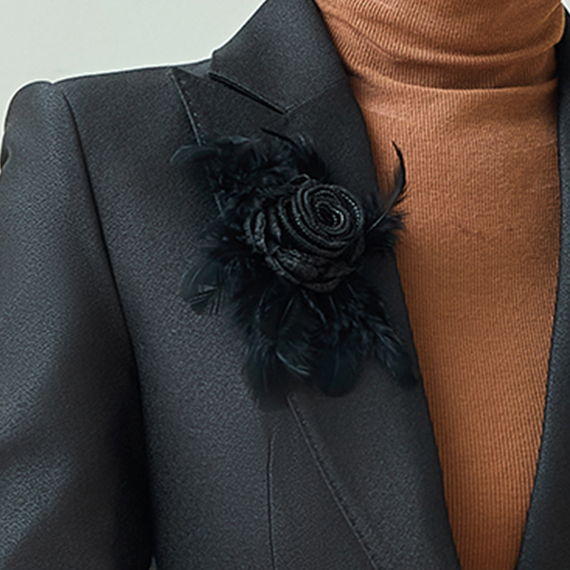 Design sense, temperament, long sleeved suit jacket, women's autumn slimming and high-end professional formal suit two-piece set Design sense, temperament, long sleeved suit jacket, women's autumn slimming and high-end professional formal suit two-piece set