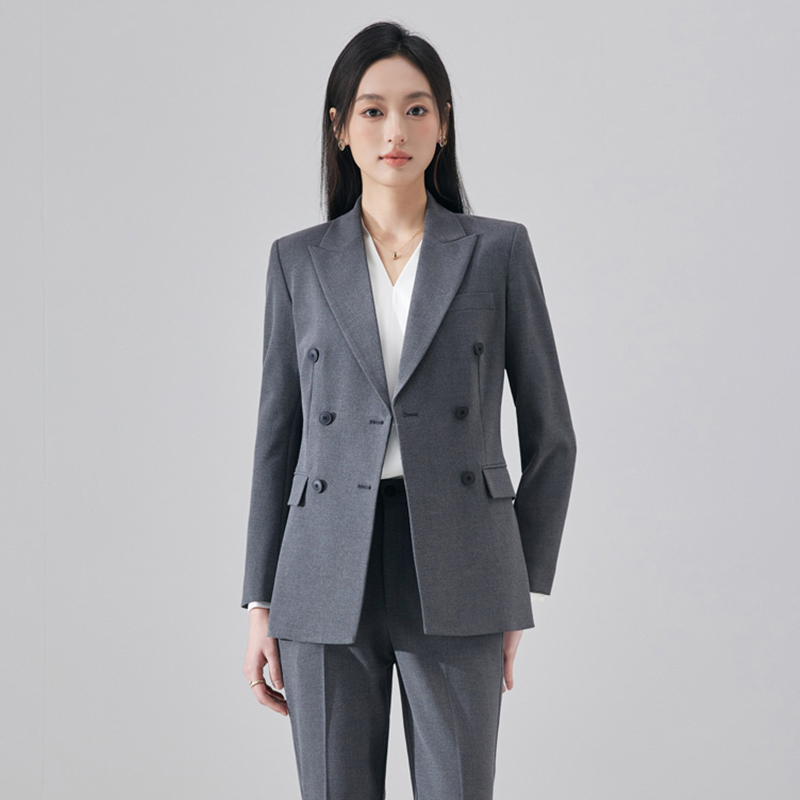 Commuting professional women's suit set 2025 autumn new style simple and capable temperament goddess style formal work clothes Commuting professional women's suit set 2025 autumn new style simple and capable temperament goddess style formal work clothes