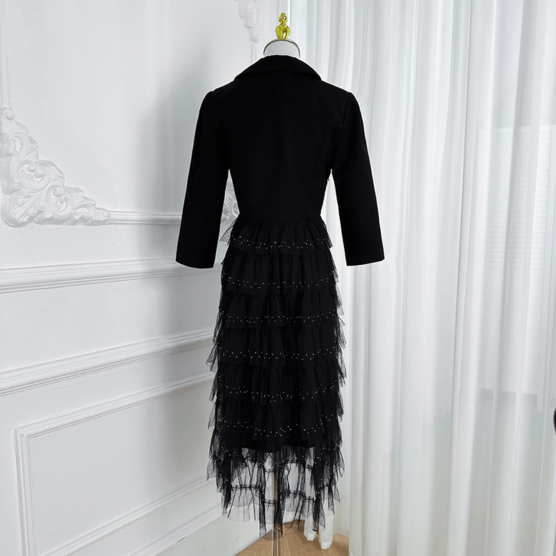 Real time shooting of suit, cake skirt, temperament, casual party dress Real time shooting of suit, cake skirt, temperament, casual party dress