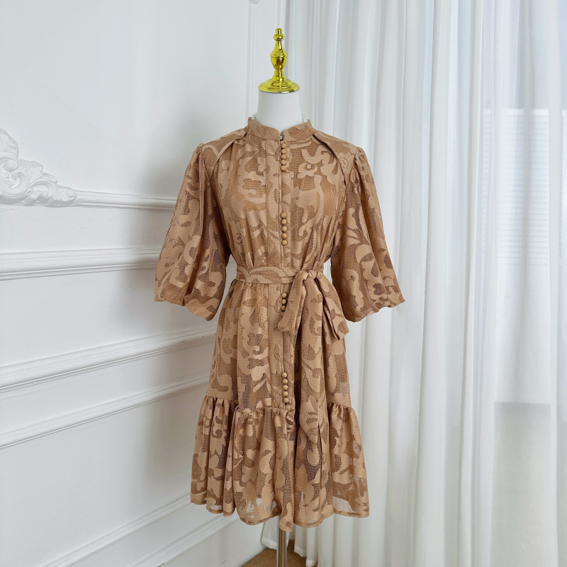 Real shot of Heavy Industry's European court style lace loose fit waist belt with short temperament and black fungus edge jumpsuit Real shot of Heavy Industry's European court style lace loose fit waist belt with short temperament and black fungus edge jumpsuit