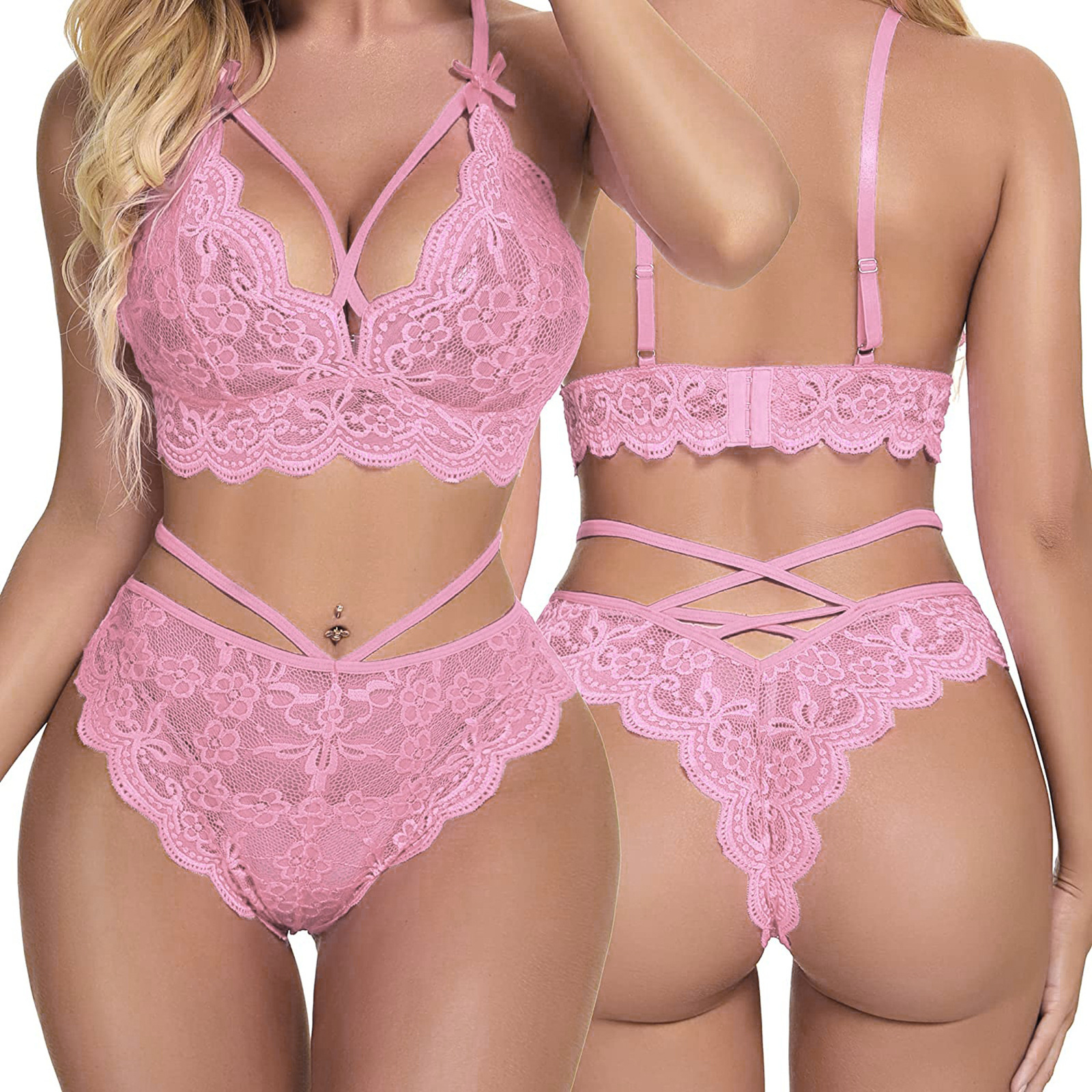Cross border goods, hot selling European and American foreign trade, sexy lingerie, sexy women's lace split style lingerie, factory direct sales Cross border goods, hot selling European and American foreign trade, sexy lingerie, sexy women's lace split style lingerie, factory direct sales