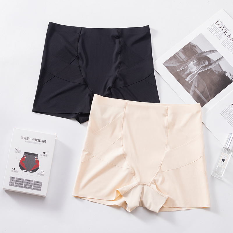 Kaka style Barbie compression pants with seamless breathability, women's safety pants for shaping, lifting hips, and adjusting high waisted underwear