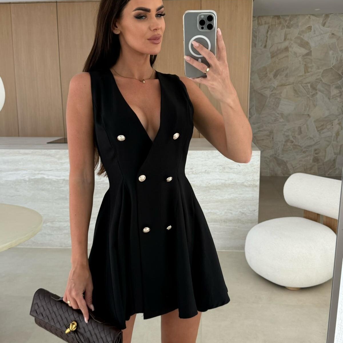 In the summer of 2025, cross-border Amazon AliExpress offers a large number of new solid color summer dresses in stock In the summer of 2025, cross-border Amazon AliExpress offers a large number of new solid color summer dresses in stock