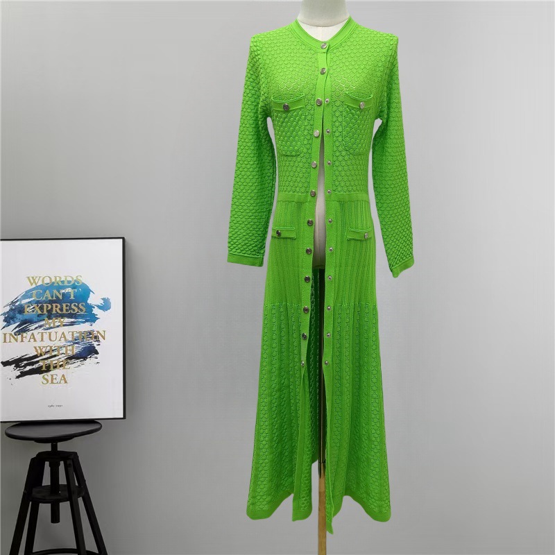 2025 Summer French style niche single breasted fashionable elegant slimming knitted dress women's long skirt sleeveless small stature 2025 Summer French style niche single breasted fashionable elegant slimming knitted dress women's long skirt sleeveless small stature