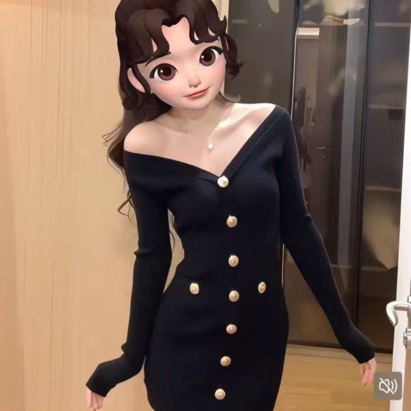 Mandao Breeze Short Thick Dress Autumn/Winter Hooded Dress Mandao Breeze Short Thick Dress Autumn/Winter Hooded Dress