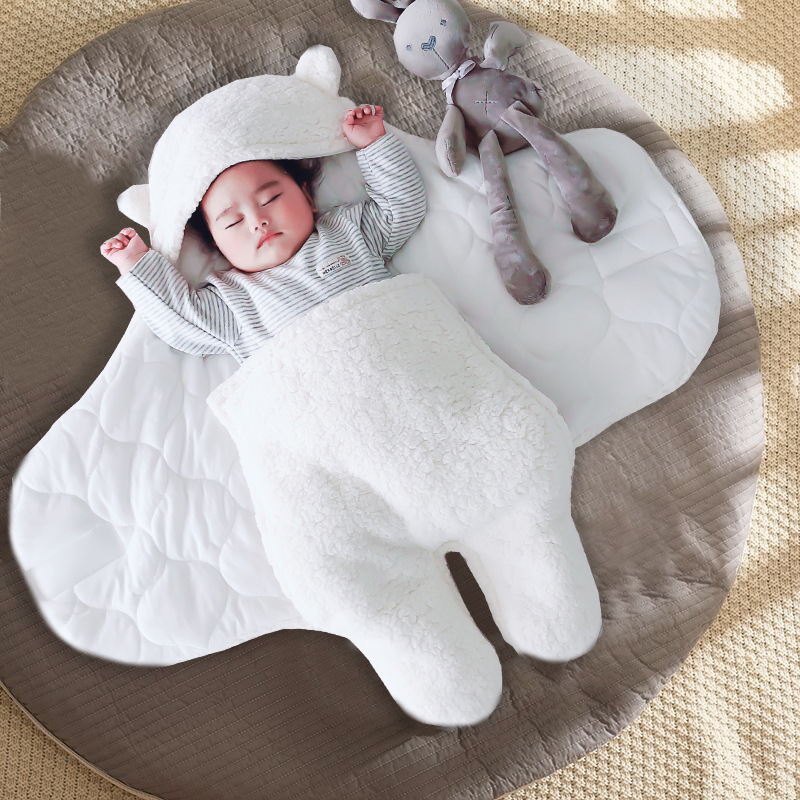 Newborn baby bag, sleeping bag, autumn and winter dual-use, shock resistant, thick newborn hug, baby supplies, delivery room swaddling clothes Newborn baby bag, sleeping bag, autumn and winter dual-use, shock resistant, thick newborn hug, baby supplies, delivery room swaddling clothes