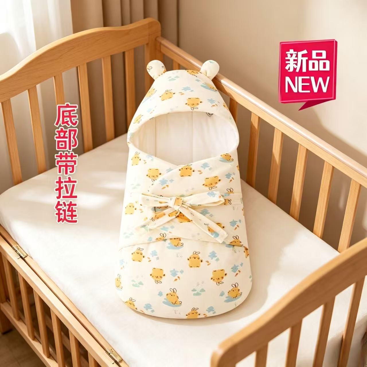 Baby bag, sleeping bag, autumn and winter pure cotton thick newborn hug, baby outside the delivery room wrapped, anti startle and anti kick Baby bag, sleeping bag, autumn and winter pure cotton thick newborn hug, baby outside the delivery room wrapped, anti startle and anti kick